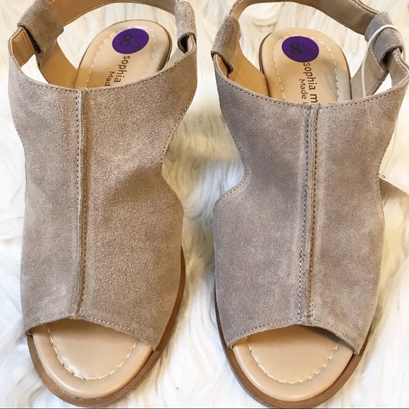Milano Fringe Sandal - Taupe main image 1